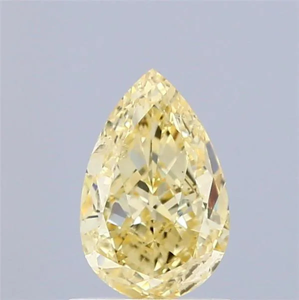 1.00ct Pear Lab Grown Diamond (Colour Fancy Intense Yellow, Clarity SI2, IGI Certified)