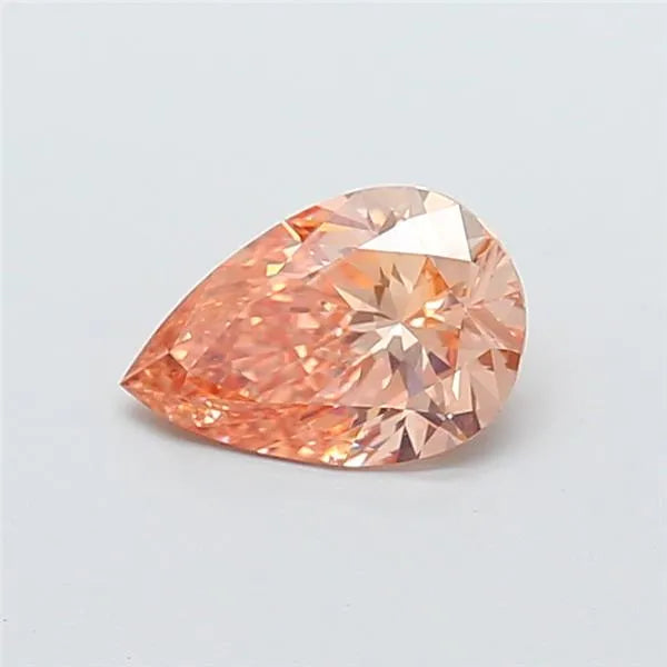 1.00ct Pear Lab Grown Diamond (Colour Fancy Orangey Brown, Clarity VS2, IGI Certified)