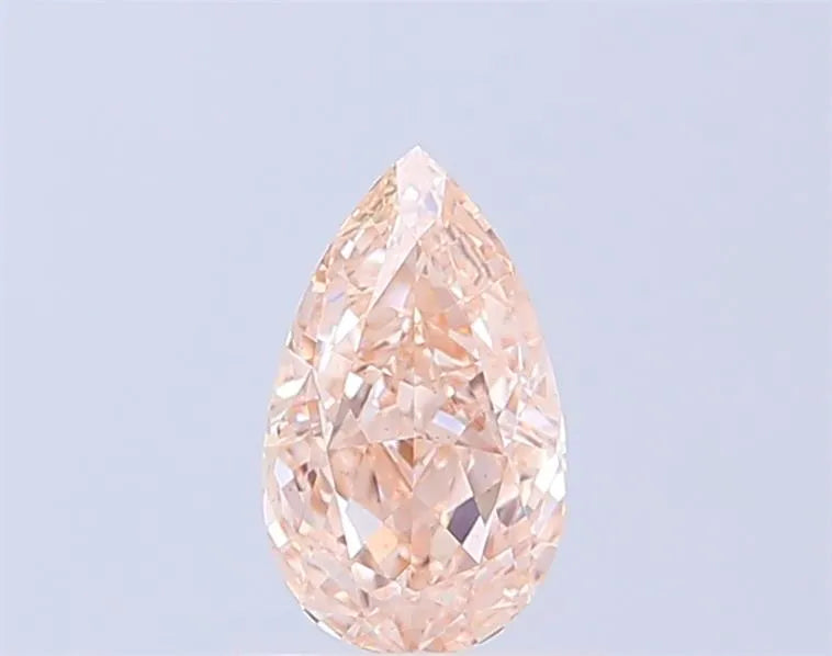 1.00ct Pear Lab Grown Diamond (Colour Fancy Pinkish Brown, Clarity VS1, IGI Certified)