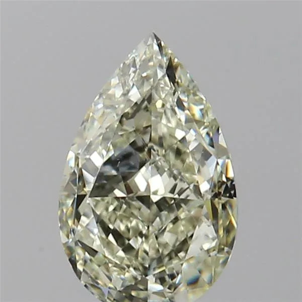 1.00ct Pear Natural Diamond (Colour Fancy Light Green, Clarity VS2, GIA Certified)