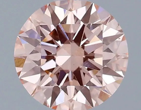 1.00ct Round Lab Grown Diamond (Colour Fancy Intense Pink, Clarity VS1, Cut EX, IGI Certified)