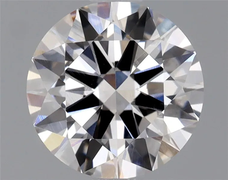 1.00ct Round Natural Diamond (Colour Faint Pinkish Brown, Clarity VVS2, Cut EX, GIA Certified)