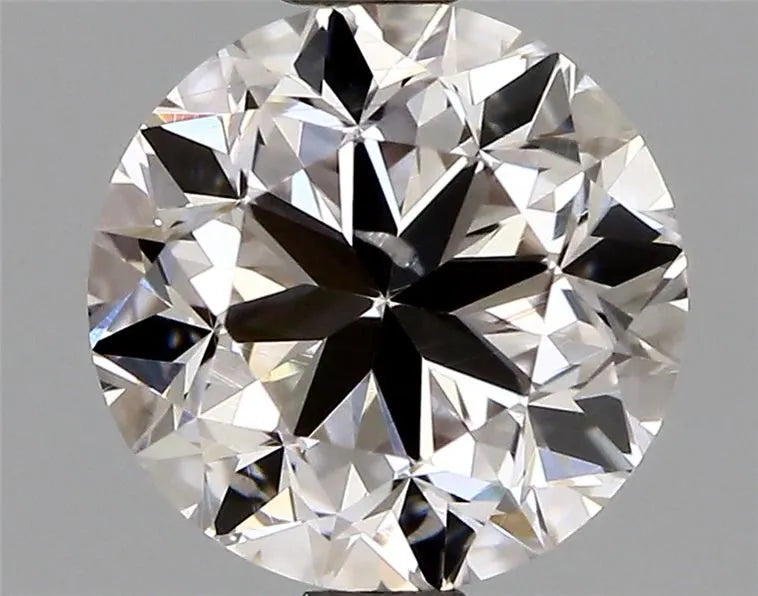 1.00ct Round Natural Diamond (Colour Very Light Pinkish Brown, Clarity SI1, Cut GD, GIA Certified)
