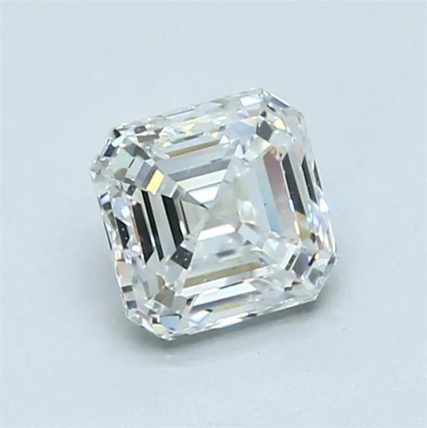 1.01ct Asscher Natural Diamond (Colour F, Clarity VS1, GIA Certified)