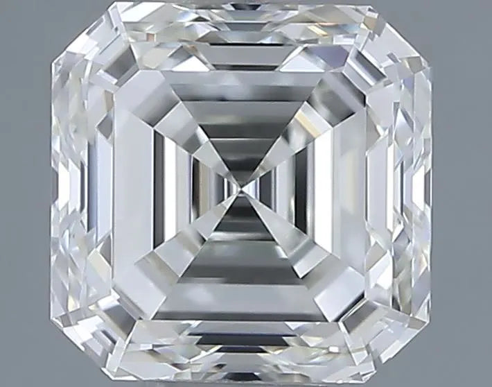 1.01ct Asscher Natural Diamond (Colour H, Clarity VVS2, Cut VG, IGI Certified)