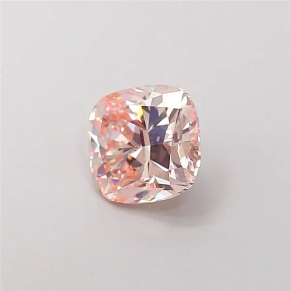 1.01ct Cushion brilliant Lab Grown Diamond (Colour Fancy Pink, Clarity VVS2, IGI Certified)