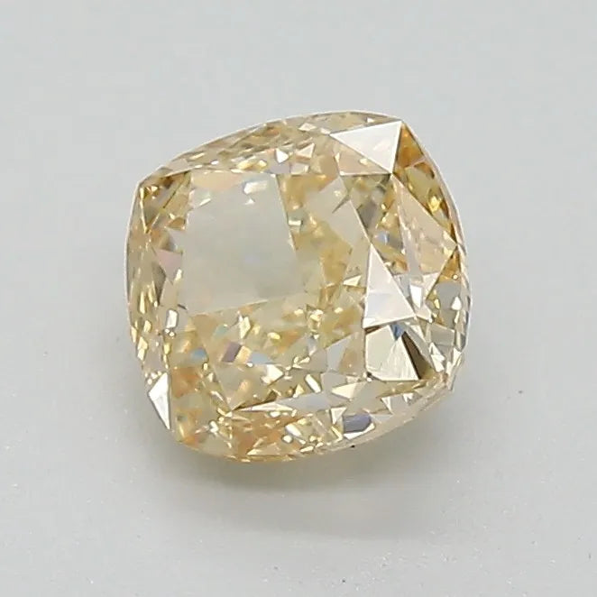 1.01ct Cushion brilliant Natural Diamond (Colour Fancy, Clarity VS2, Cut EX, GIA Certified)