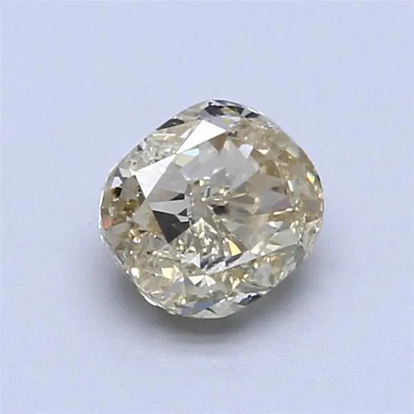 1.01ct Cushion brilliant Natural Diamond (Colour Fancy Light Orangey Yellow, Clarity VS1, GIA Certified)