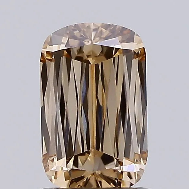 1.01ct Cushion modified Lab Grown Diamond (Colour Fancy Brown, Clarity VS1, IGI Certified)