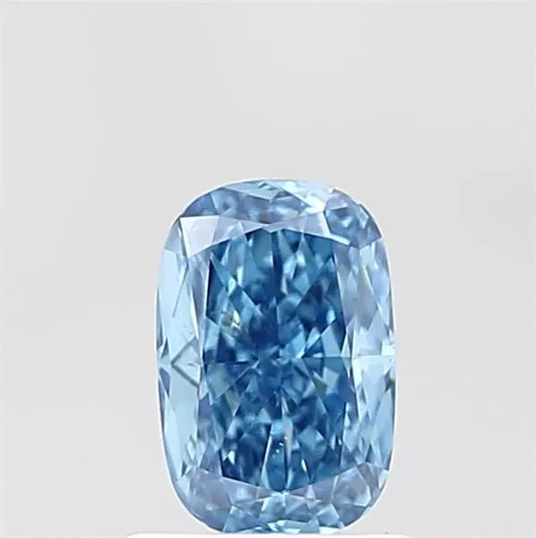 1.01ct Cushion modified Lab Grown Diamond (Colour Fancy Vivid Blue, Clarity VS1, IGI Certified)