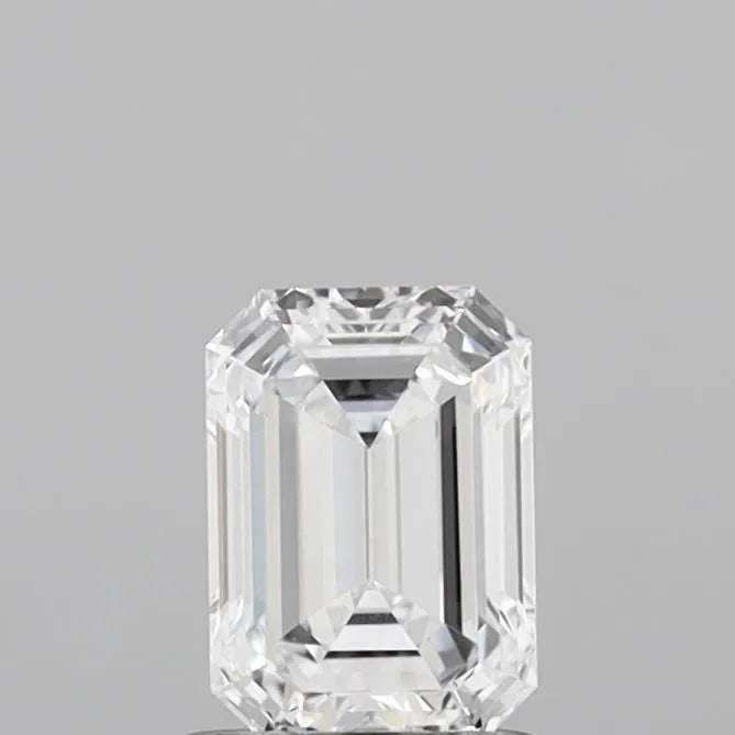 1.01ct Emerald Lab Grown Diamond (Colour D, Clarity IF, IGI Certified)
