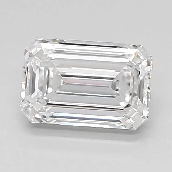 1.01ct Emerald Lab Grown Diamond (Colour D, Clarity IF, IGI Certified)