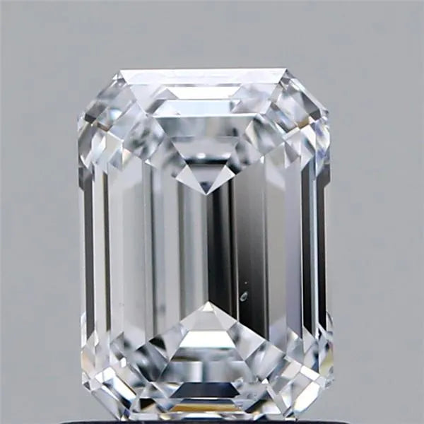 1.01ct Emerald Lab Grown Diamond (Colour F, Clarity SI1, IGI Certified)