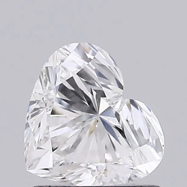 1.01ct Heart Lab Grown Diamond (Colour F, Clarity VS2, IGI Certified)