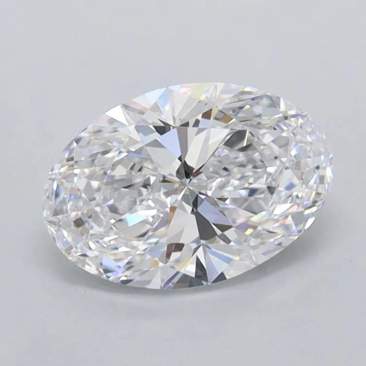 1.01ct Oval Lab Grown Diamond (Colour D, Clarity FL, IGI Certified)