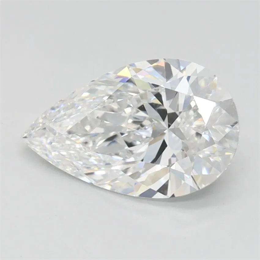 1.01ct Pear Lab Grown Diamond (Colour D, Clarity IF, IGI Certified)