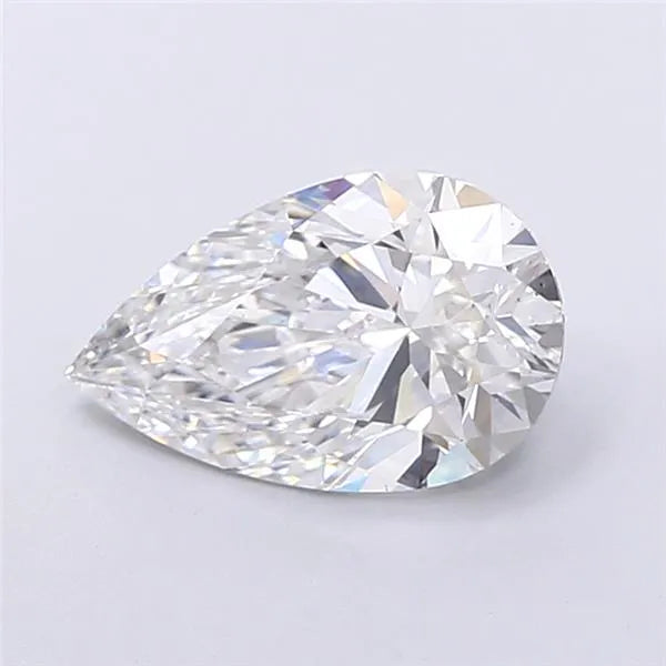 1.01ct Pear Lab Grown Diamond (Colour D, Clarity SI1, IGI Certified)