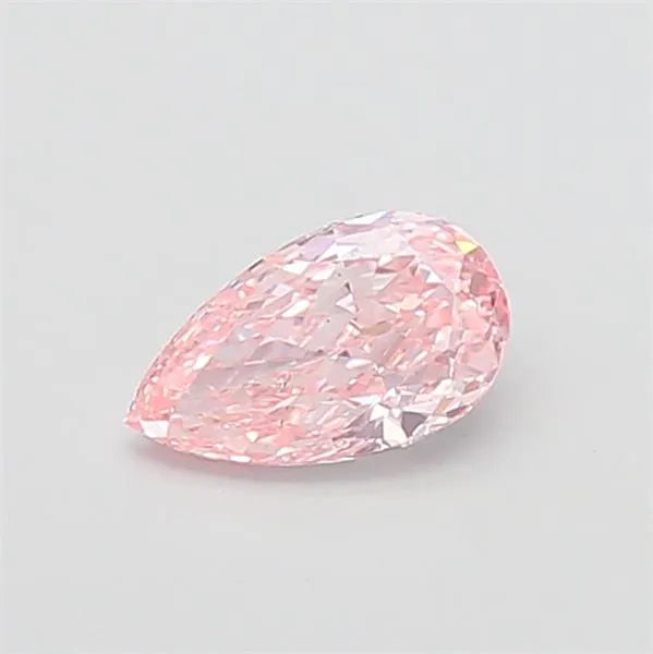 1.01ct Pear Lab Grown Diamond (Colour Fancy Vivid Pink, Clarity SI1, IGI Certified)