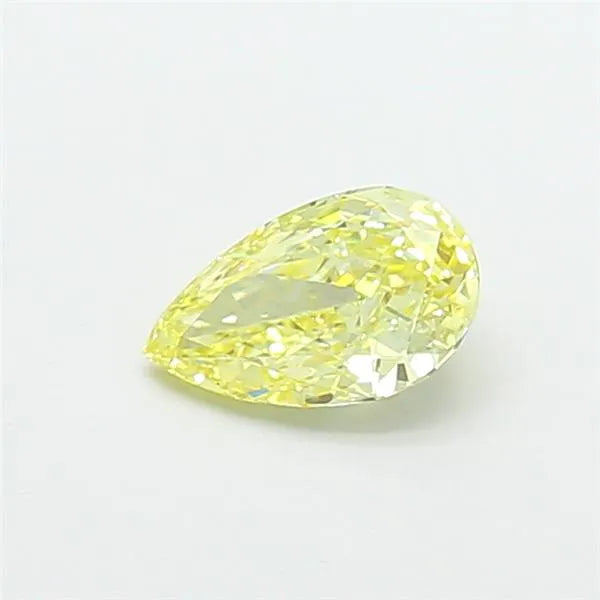 1.01ct Pear Lab Grown Diamond (Colour Fancy Yellow, Clarity VS1, IGI Certified)