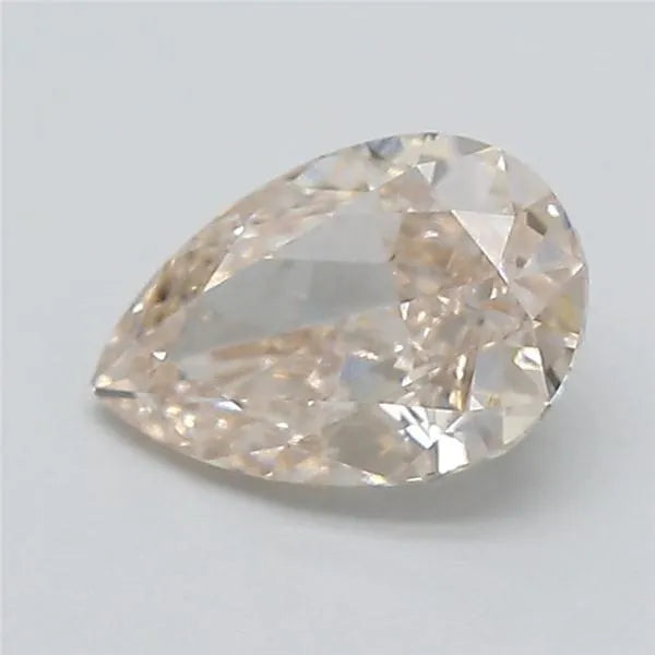 1.01ct Pear Lab Grown Diamond (Colour Very Light Brown, Clarity VVS2, IGI Certified)