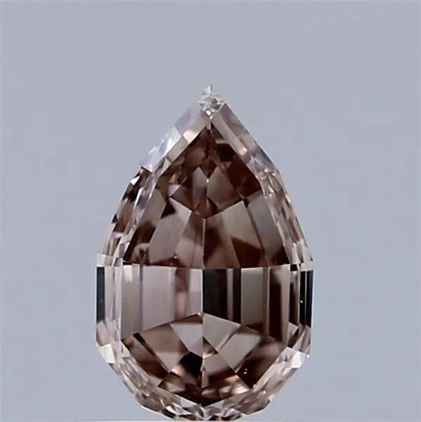 1.01ct Pear Natural Diamond (Colour Fancy Brown, Clarity VS1, GIA Certified)