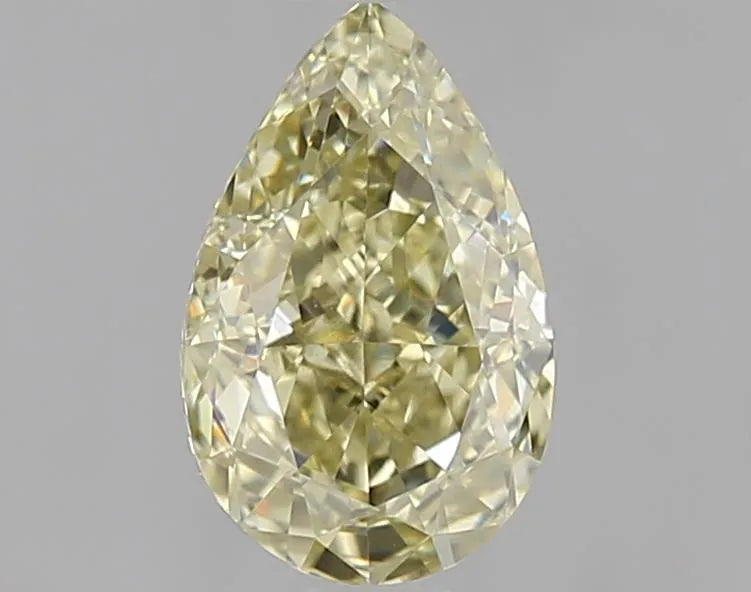 1.01ct Pear Natural Diamond (Colour Fancy Yellow, Clarity SI1, GIA Certified)