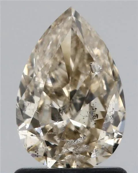 1.01ct Pear Natural Diamond (Colour M, Clarity SI2, Cut GD, IGI Certified)