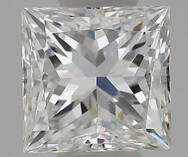 1.01ct Princess Natural Diamond (Colour H, Clarity VS2, GIA Certified)