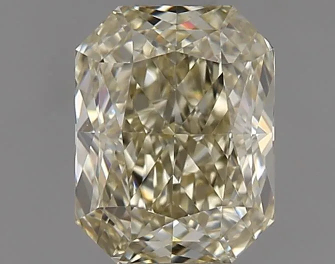 1.01ct Radiant Natural Diamond (Colour Fancy Light Yellow, Clarity VVS1, GIA Certified)
