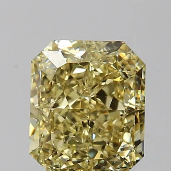 1.01ct Radiant Natural Diamond (Colour Fancy Yellow, Clarity VVS2, GIA Certified)