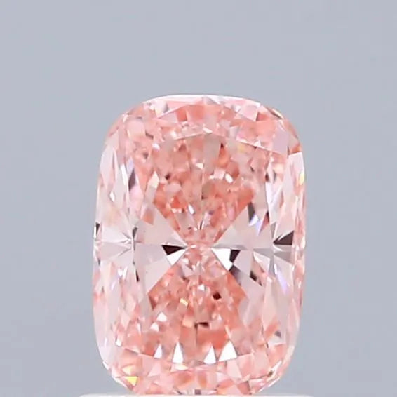 1.02ct Cushion modified Lab Grown Diamond (Colour Fancy Intense Pink, Clarity VVS2, IGI Certified)