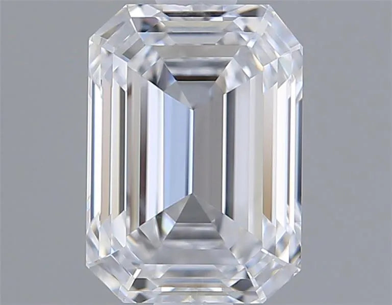 1.02ct Emerald Lab Grown Diamond (Colour D, Clarity IF, IGI Certified)