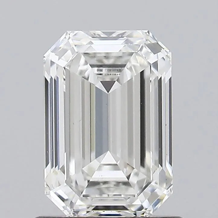 1.02ct Emerald Lab Grown Diamond (Colour G, Clarity VS1, IGI Certified)