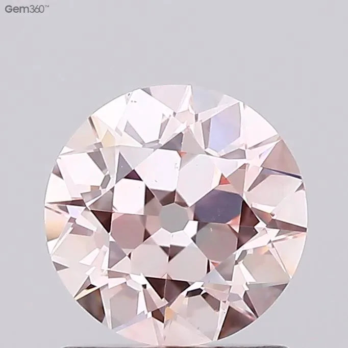 1.02ct European cut Lab Grown Diamond (Colour Fancy Intense Pink, Clarity VS1, Uncertified)