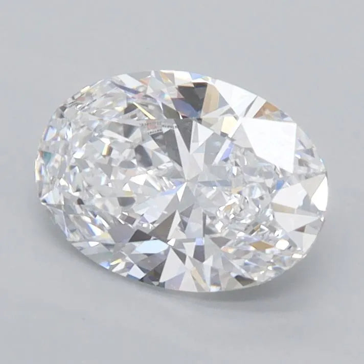 1.02ct Oval Lab Grown Diamond (Colour D, Clarity FL, IGI Certified)