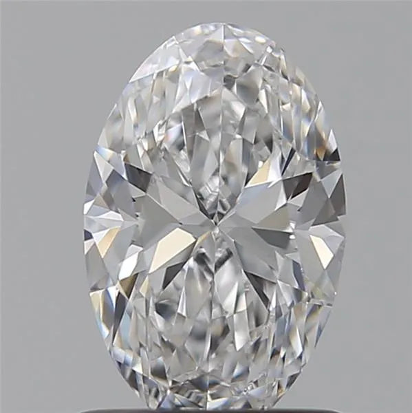 1.02ct Oval Lab Grown Diamond (Colour D, Clarity VVS2, IGI Certified)