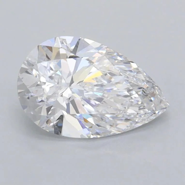 1.02ct Pear Lab Grown Diamond (Colour D, Clarity FL, IGI Certified)