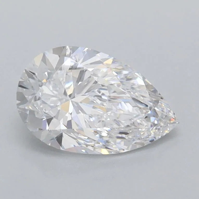 1.02ct Pear Lab Grown Diamond (Colour D, Clarity FL, IGI Certified)