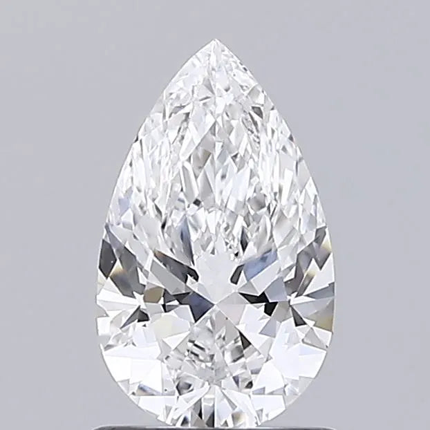 1.02ct Pear Lab Grown Diamond (Colour D, Clarity VS1, IGI Certified)