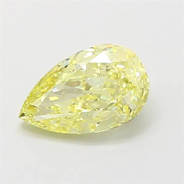 1.02ct Pear Lab Grown Diamond (Colour Fancy Yellow, Clarity VS2, IGI Certified)