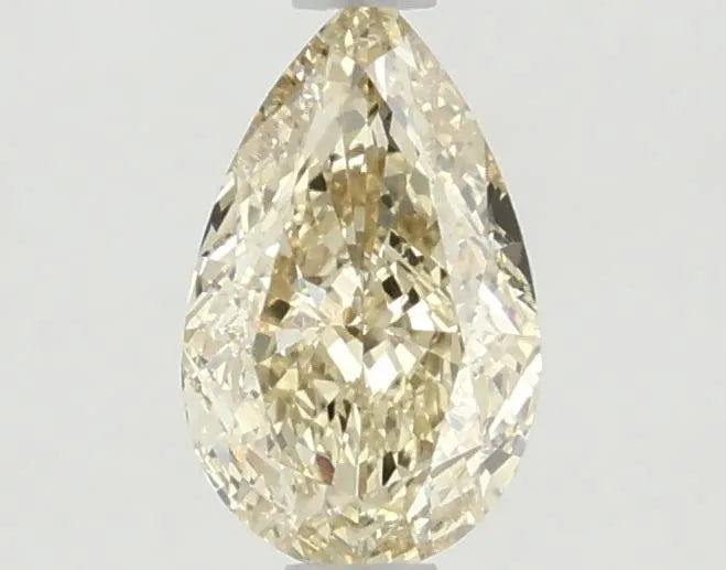 1.02ct Pear Lab Grown Diamond (Colour Fancy Yellow, Clarity VVS1, IGI Certified)