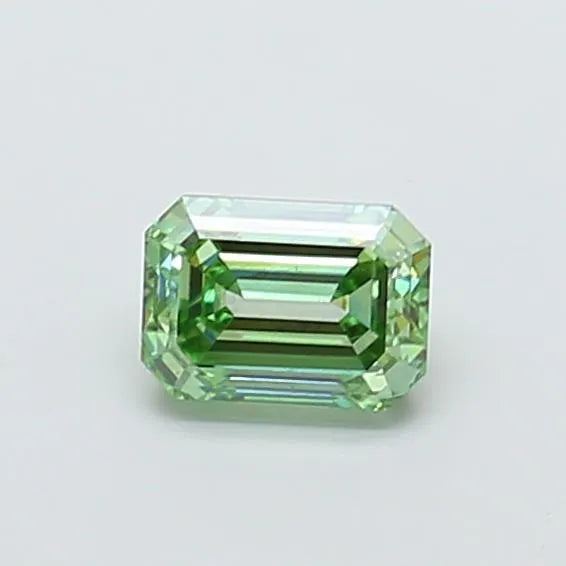 1.03ct Emerald Lab Grown Diamond (Colour Fancy Vivid Green, Clarity VS1, IGI Certified)