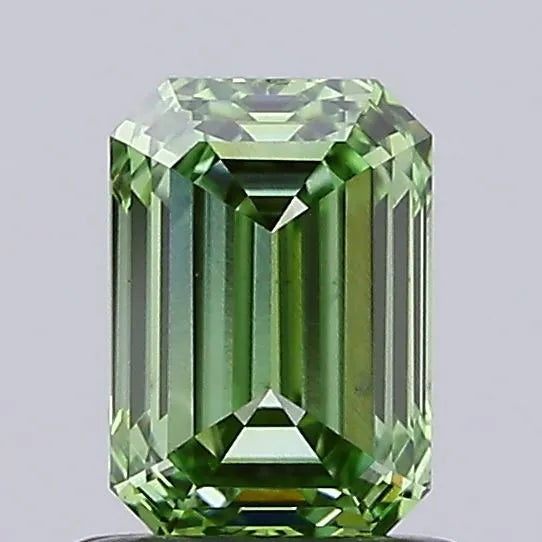 1.03ct Emerald Lab Grown Diamond (Colour Fancy Vivid Green, Clarity VS2, IGI Certified)