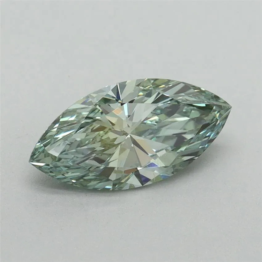 1.03ct Marquise Lab Grown Diamond (Colour Fancy Intense Green, Clarity VVS2, IGI Certified)
