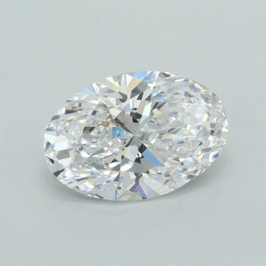 1.03ct Oval Lab Grown Diamond (Colour D, Clarity FL, IGI Certified)