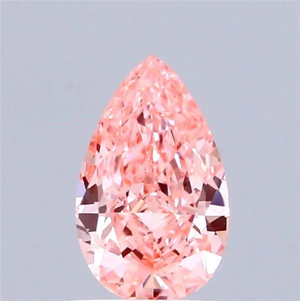 1.03ct Pear Lab Grown Diamond (Colour Fancy Vivid Pink, Clarity VVS2, IGI Certified)