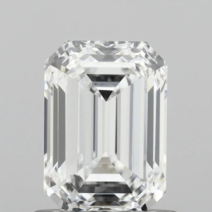 1.04ct Emerald Lab Grown Diamond (Colour D, Clarity IF, IGI Certified)