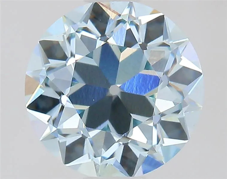 1.04ct Old european cut Lab Grown Diamond (Colour Fancy Blue, Clarity VS1, IGI Certified)