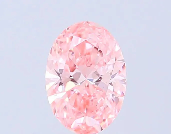 1.04ct Oval Lab Grown Diamond (Colour Fancy Vivid Pink, Clarity VS1, IGI Certified)