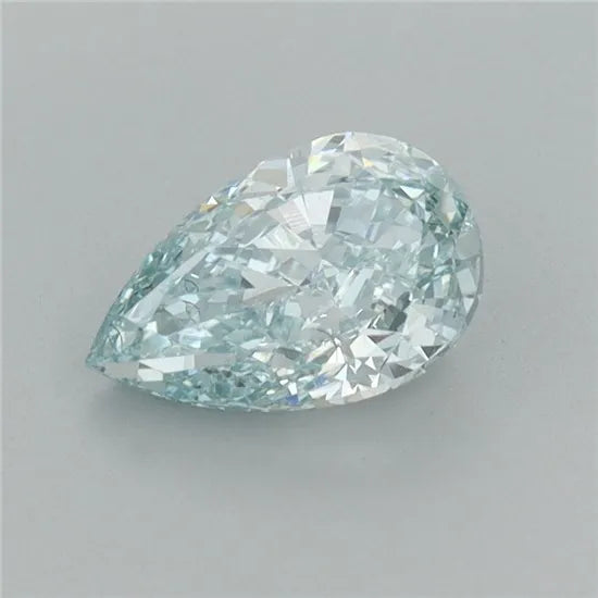 1.05ct Pear Lab Grown Diamond (Colour Fancy Intense Green, Clarity VS1, IGI Certified)